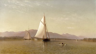 The Hudson at the Tappan Zee by Francis Augustus Silva